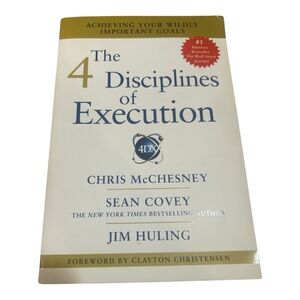 The 4 Disciplines of Execution Book
